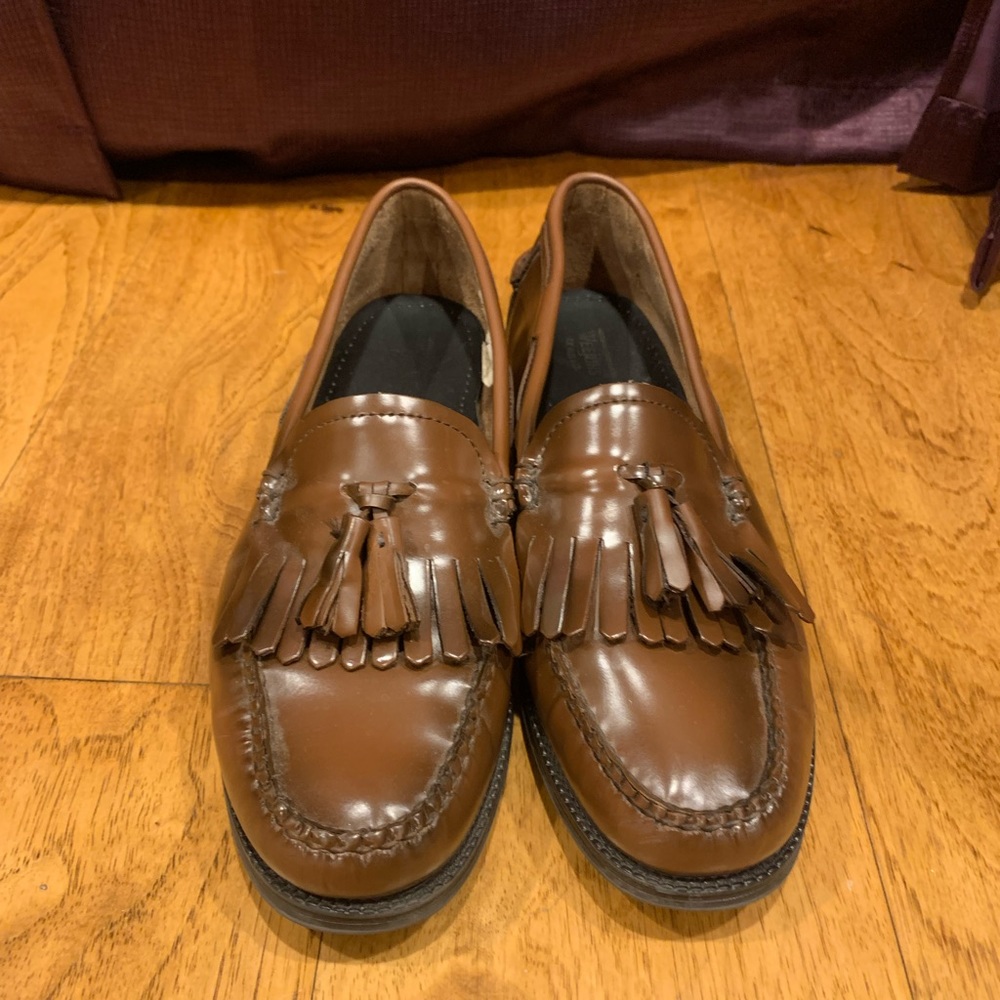 Bass Esther Easy Weejuns in Cognac 9.5